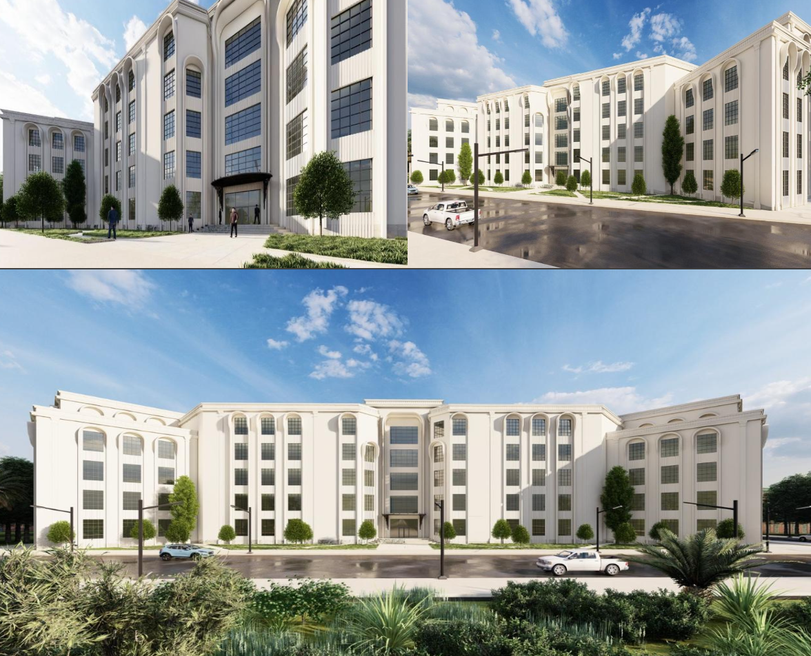 University building complex design project